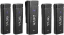 Boya by-W4 4-Channel 2.4ghz Wireless Lavalier Microphones for Cameras Camcorder DSLR Phone Laptop Computer. Play-Plug for Video Recording Vlog Live...