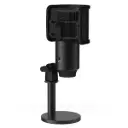 FIFINE K683B USB Desktop PC Microphone with Pop Filter for Computer and Mac, Studio Condenser Mic with Gain Control, Mute Button, Headphone Jack, Desk Stand...