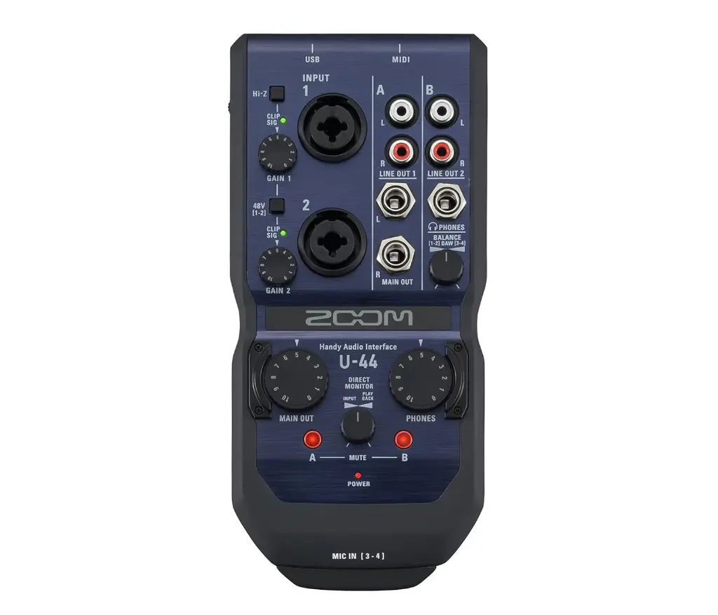 Zoom U-44 Channel Audio Interface