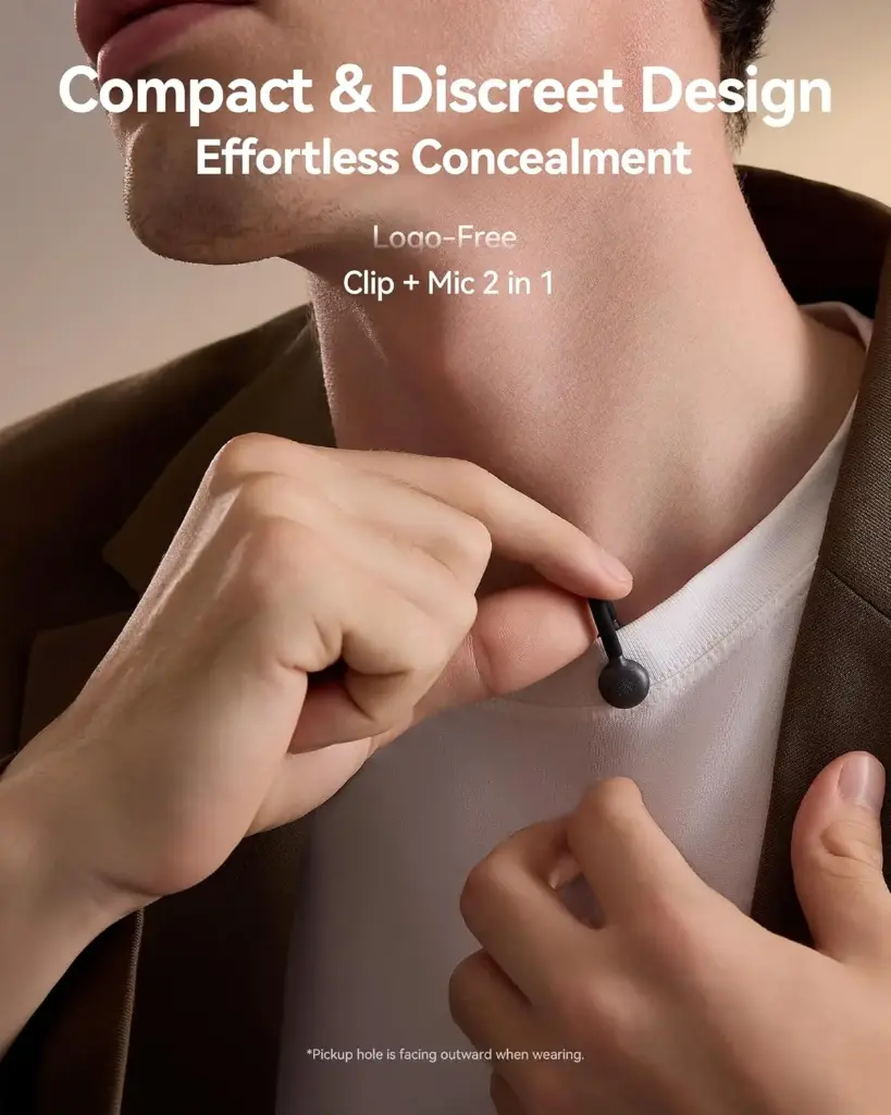 Hollyland Lark M2S Combo (Camera RX+USB-C RX) Wireless Microphone for iPhone/Camera/Android/PC, Titanium Clip, Noise Cancelling, 30H Use, for YouTube,...