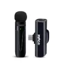 Digitek DWM-001 Wireless Microphone & Receiver with Type C, in-Built Noise Cancellation Mic Suitable for Vlog You Tube Live Streaming Video Recording...