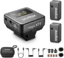 GODOX Magic XT1 Wireless Lavalier Microphone for Camera, Android, iPhone 15, PC, 48kHz/24-bit Audio, Touchscreen Receiver, Noise Cancellation, 2.4G Wireless...