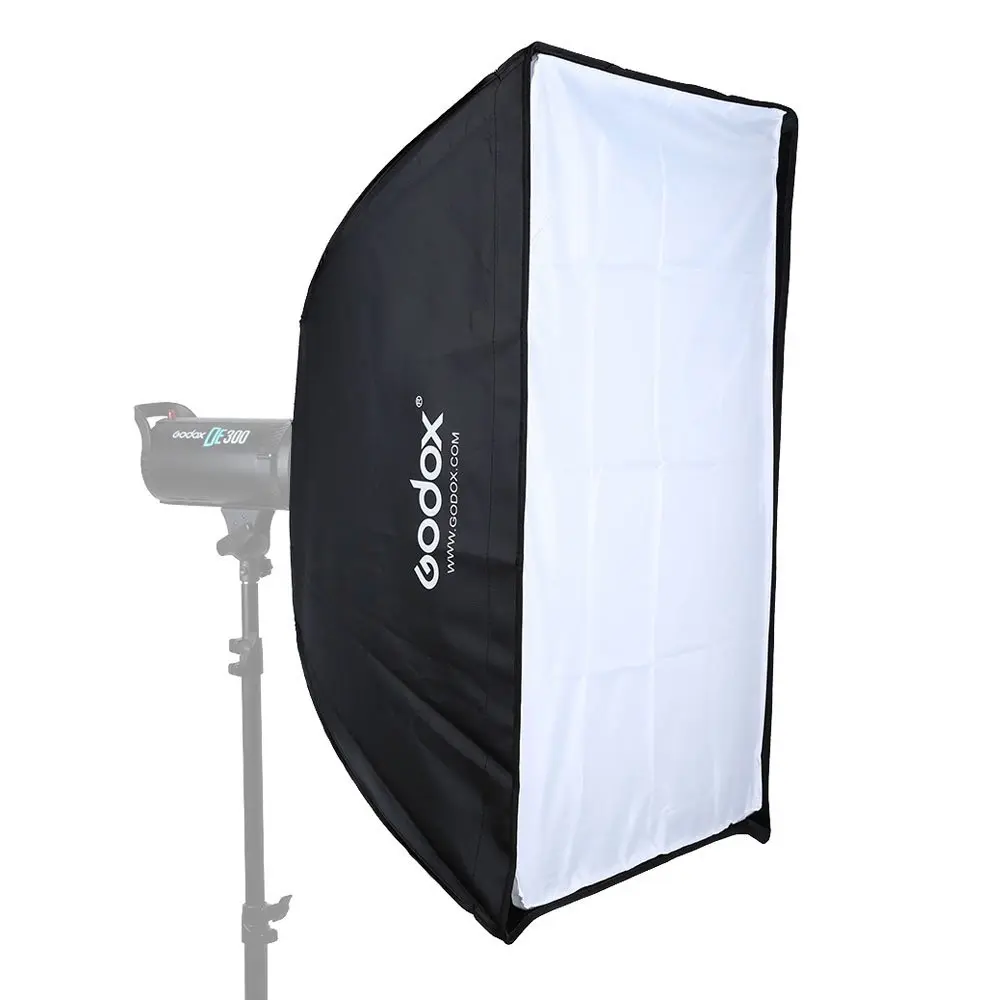 Godox SBUS6090 Quadrangle Umbrella Soft Box with Bowens Mount for Studio Flash Speedlite (Black)
