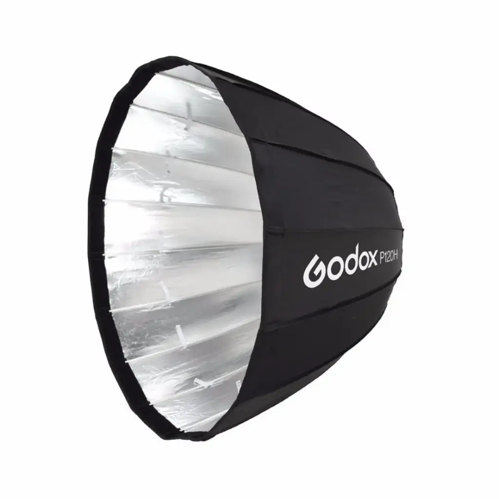 Godox P120HE 120cm / 47" Parabolic Soft Box - Elinchrom Mount (Black)