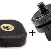 Tether Tools Rock Solid Mighty Mount 1/4″-20 Tripod Adapter RS314