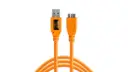Tether Tools 15ft High-Visibility Orange USB 3.0 SuperSpeed Male-to-Male Cable for Tethered Photography, External Hard Drives, Smartphones, Tablets, Digital...