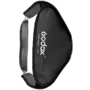 Godox 40x40cm Softbox Bag Kit for Camera Studio Flash fit Bowens Elinchrom Mount