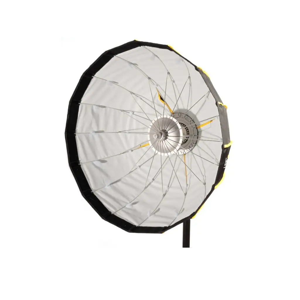 Jenie Beautybox Softbox with Grid 85CM / Bowens/White/Lightweight, Portable, Quick Set-up and Folding, Comes with Carry Bag – Compatible with Aputure, Godox...