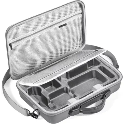 Carrying Case for Insta360 X5 and X4, Portable PU Storage Protective Bag Travel Case with Large Capacity