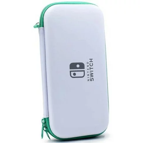 Nintendo Carry Case Pouch Cover Compatible with Nintendo Switch OLED with Game Card Slots (Green)