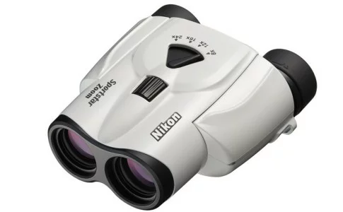Nikon Sportstar Zoom 8-24×25  Binoculars White, NI824X25SSZWH