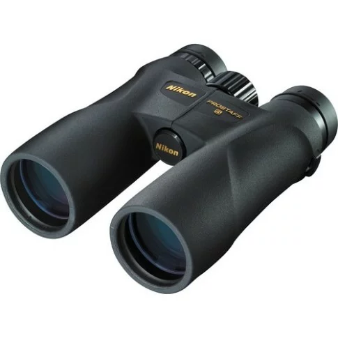 Nikon ProStaff 5 Binoculars 10×42 Black with Neck Strap, Carrying Case & Lens Covers