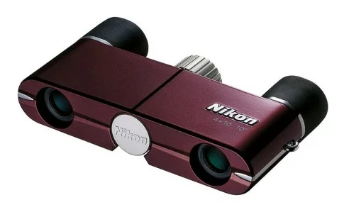 Nikon Binoculars 4X10 DCF Red, NIB4X10RED