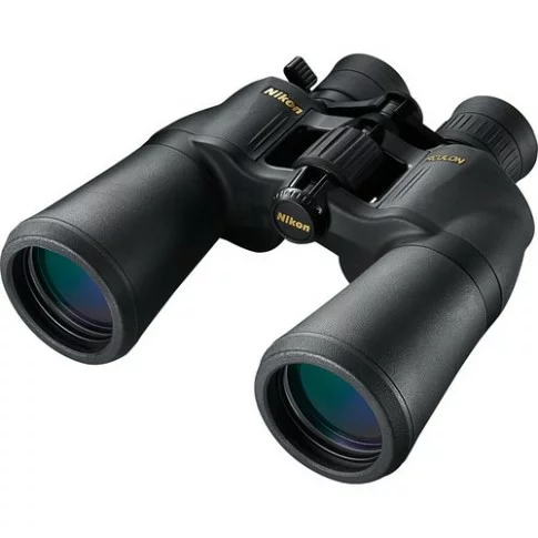 Nikon Aculon A211 Binoculars 10-22×50 Black with Carrying Case, Neck Strap, Ocular Rainguard & Lens Cap