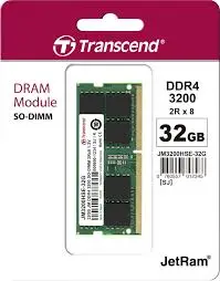 Transcend JM6400ALE-32G 32GB JM DDR5 6400 CUDIMM 2Rx8 2Gx8 CL52 1.1V