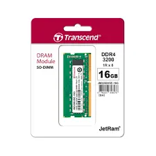 Transcend JM3200HSE-16G 16GB JM DDR4 3200 SO-DIMM 1Rx8 2Gx8 CL22 1.2V