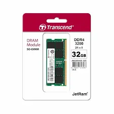 Transcend JM3200HSE-32G 32GB JM DDR4 3200Mhz SO-DIMM 2Rx8 2Gx8 CL22 1.2V