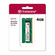 Transcend JM2666HSH-4G 4GB JM DDR4 2666 SO-DIMM 1Rx8 512Mx8 CL19 1.2V