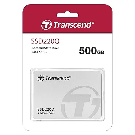 Transcend TS500GSSD220Q 500GB, 2.5" SSD, SATA3, QLC