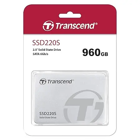 Transcend TS960GSSD220S 960GB, 2.5" SSD, SATA3, 3D NAND