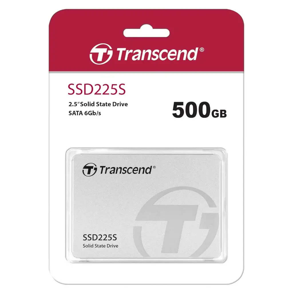 Transcend TS500GSSD225S 500GB, 2.5" SSD, SATA3, 3D NAND