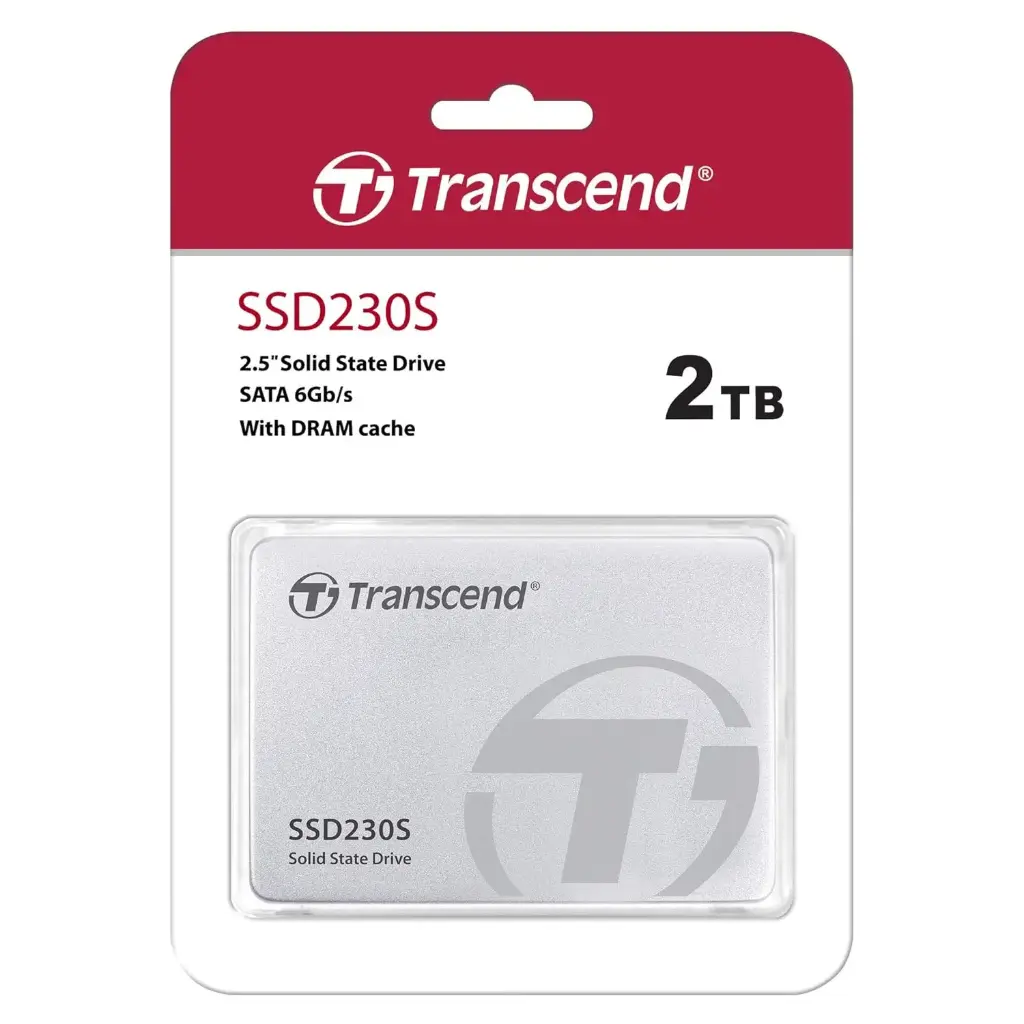 Transcend TS2TSSD230S 2TB, 2.5" SSD, SATA3, 3D TLC