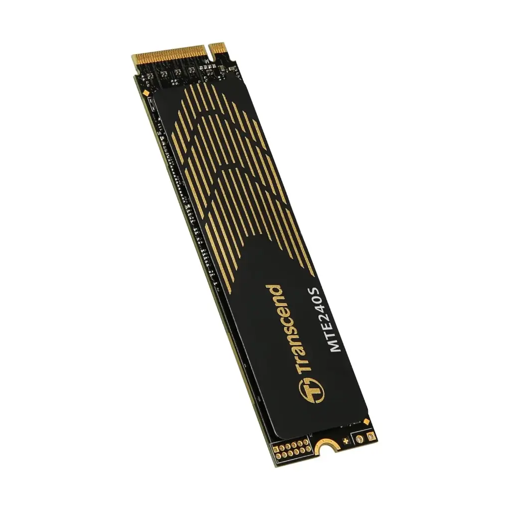 Transcend TS1TMTE240S 1TB, M.2 2280, PCIe Gen4x4, NVMe, 3D TLC, with Dram(Graphene Heatsink)