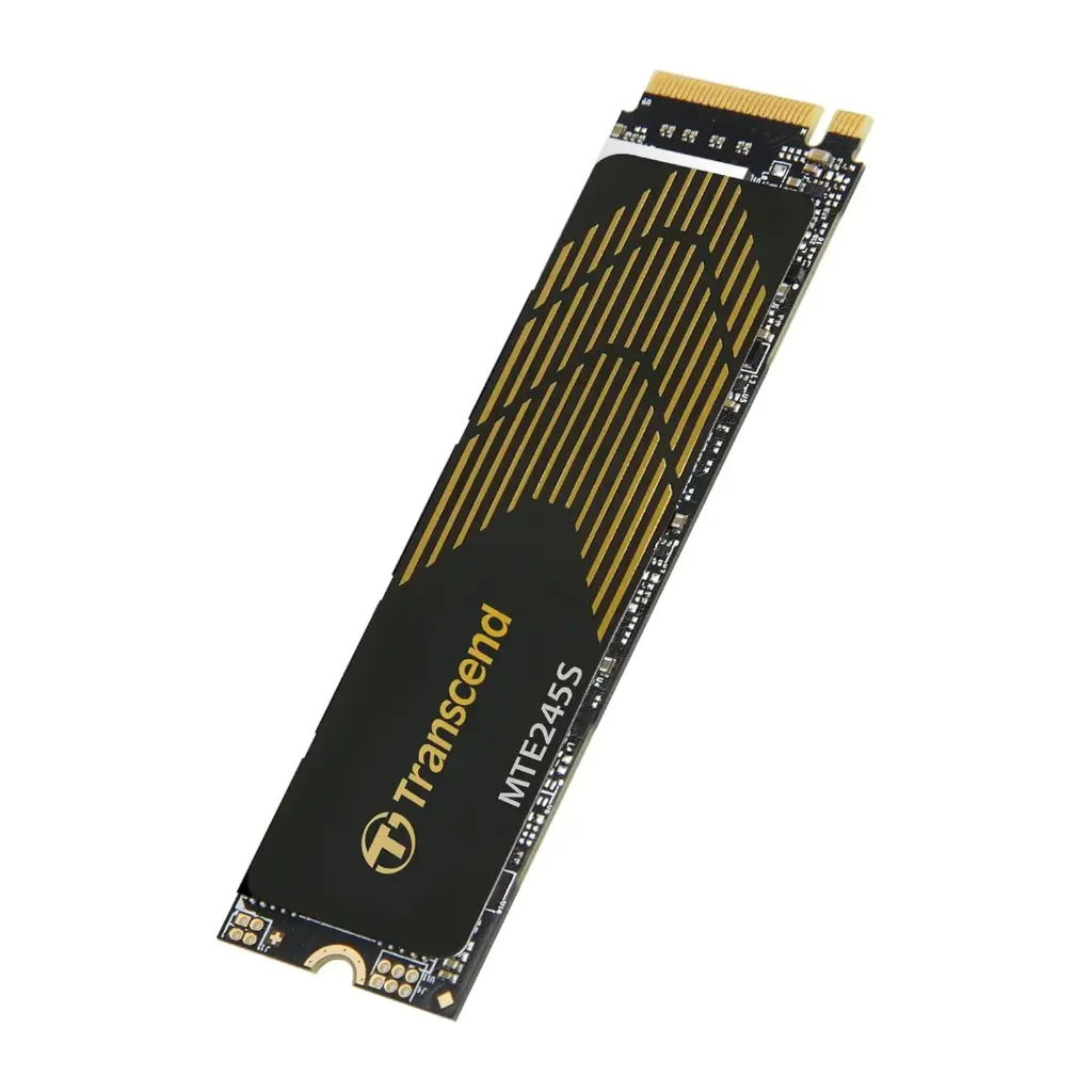 Transcend TS500GMTE245S 500GB, M.2 2280, PCIe Gen4x4, NVMe, 3D TLC, DRAM-less (Graphene Heatsink)