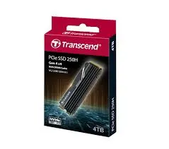 Transcend TS4TMTE250H 4TB, M.2 2280, PCIe Gen4x4, NVMe, 3D TLC, with Dram(Heatsink)