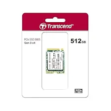 Transcend TS512GMTE400S 512GB, M.2 2242,PCIe Gen3x4, NVMe, 3D TLC, DRAM-less