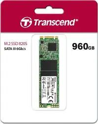 Transcend TS960GMTS820S 960GB, M.2 2280 SSD, SATA3 B+M Key, TLC