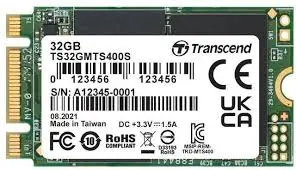 Transcend TS32GMTS400S 32GB, M.2 2242 SSD, SATA3 B+M Key, MLC