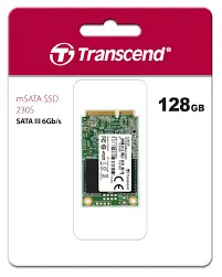 Transcend TS128GMSA230S 128GB, mSATA SSD, SATA3, 3D TLC