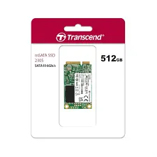 Transcend TS512GMSA230S 512GB, mSATA SSD, SATA3, 3D  TLC