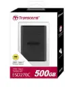 Transcend TS500GESD270C 500GB, Portable SSD, USB 10Gbps, USB Type A & Type C, Up to 520MB/s