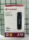Transcend TS2TESD310S 2TB, Portable SSD, USB 10Gbps, USB Type A & C, Up to 1,050MB/s, cable-less, silver