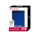 Transcend TS2TSJ25H3B 2TB, 2.5" External HDD, StoreJet H3, Blue, Anti-shock