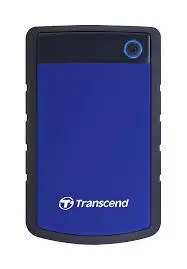 Transcend TS4TSJ25H3B 4TB, 2.5" External HDD, StoreJet H3, Blue, Anti-shock