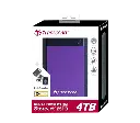 Transcend TS4TSJ25H3P 4TB, 2.5" External HDD, StoreJet H3, Purple, Anti-shock