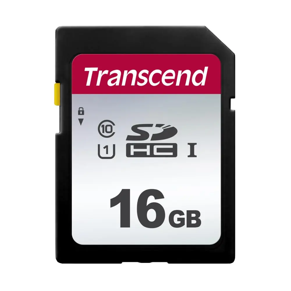 Transcend TS16GSDC300S 16GB SD Card UHS-I U1