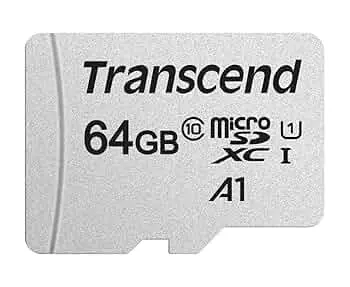 Transcend TS64GSDC300S 64GB SD Card UHS-I U1