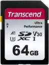 Transcend TS64GSDC340S 64GB SD Card UHS-I U3 A1 Ultra Performance