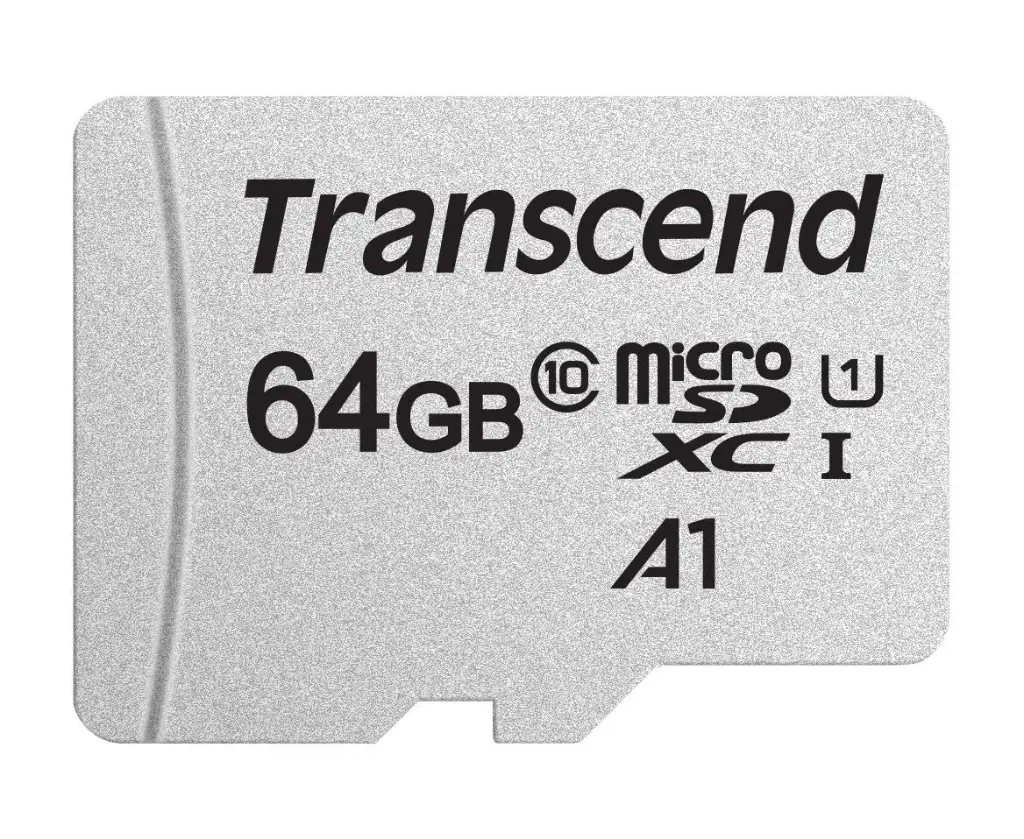 Transcend TS64GUSD300S 64GB microSD w/o adapter UHS-I U1 A1