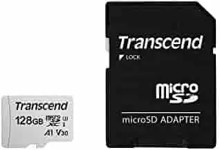 Transcend TS128GUSD300S 128GB microSD w/o adapter UHS-I U3 A1