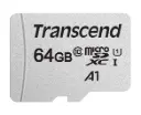 Transcend TS64GUSD300S-A 64GB microSD w/ adapter UHS-I U1 A1