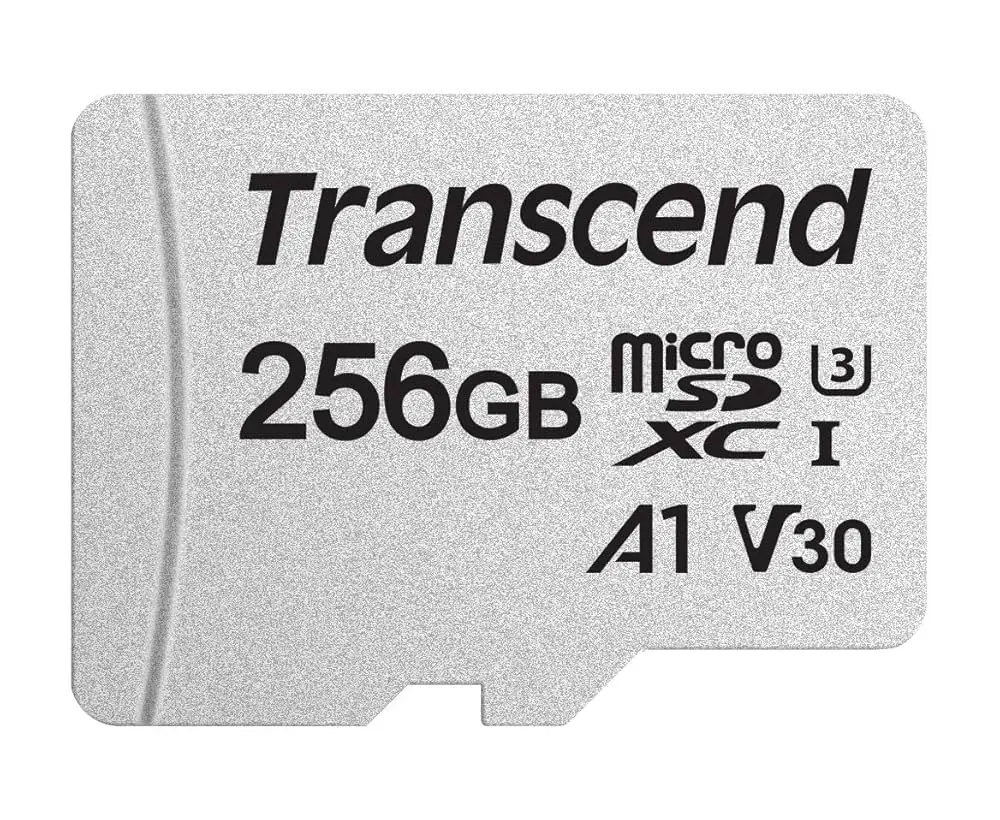 Transcend TS256GUSD300S-A 256GB microSD w/ adapter UHS-I U3 A1