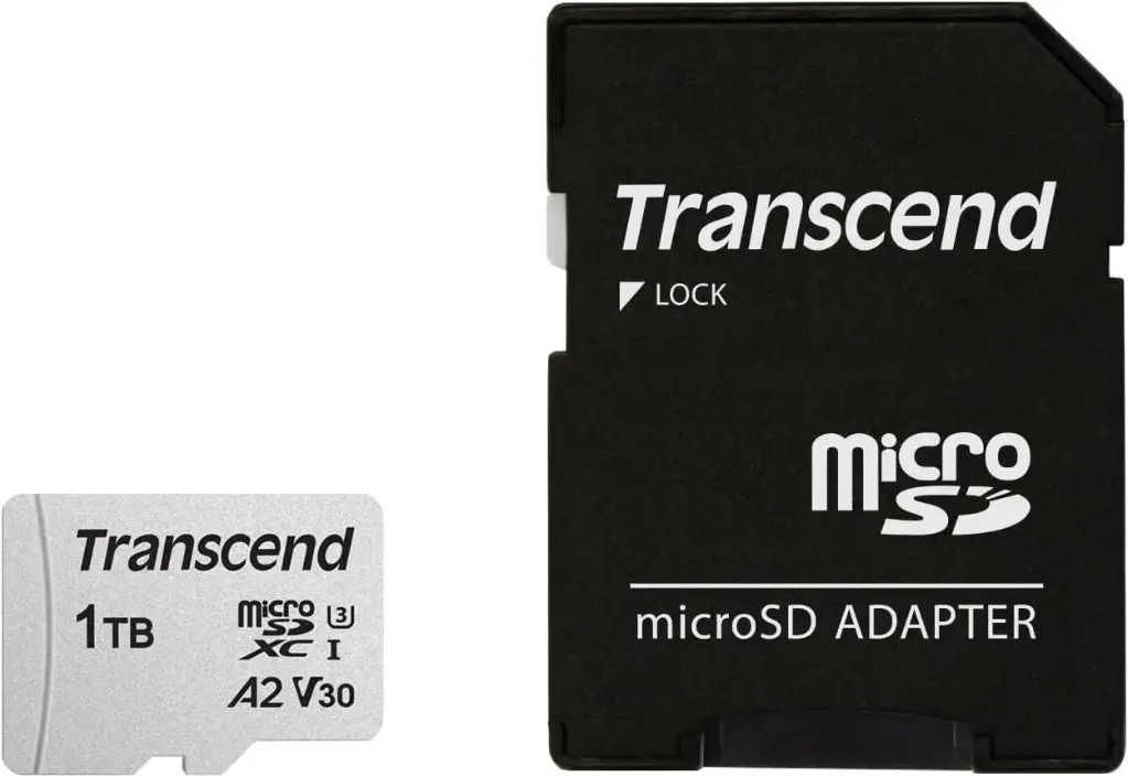 Transcend TS1TUSD300S-A 1TB microSD w/ adapter UHS-I U3 A2