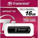 Transcend TS16GJF700 16GB, USB3.1, Pen Drive, Classic, Black