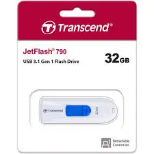 Transcend TS32GJF790W 32GB, USB3.1, Pen Drive, Capless, White
