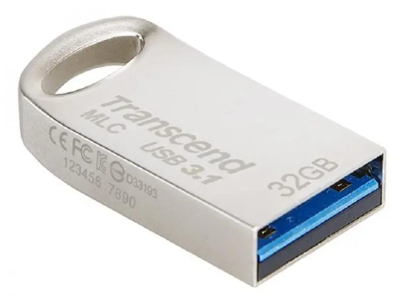 Transcend TS32GJF720S 32GB, USB3.1, Pen Drive, MLC, Silver